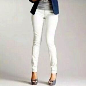 CABI | Bree White Skinny Jeans - Size 6